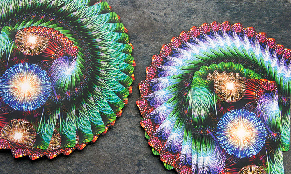 Fireworks v2 Bicycle Playing Cards - Image 5