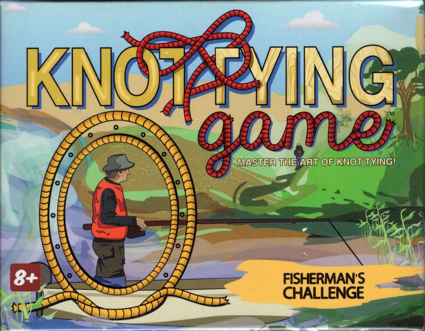 Fisherman's Knot Tying Game with Deck