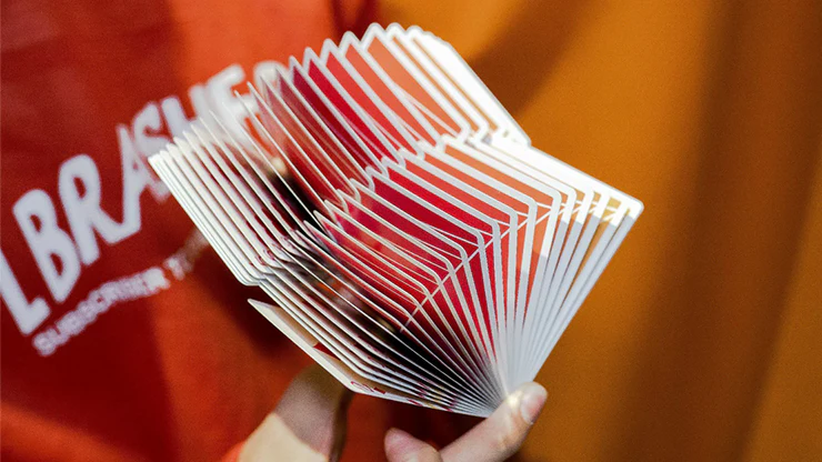 Flexible Gradients Orange Cardistry Playing Cards TCC - Image 2