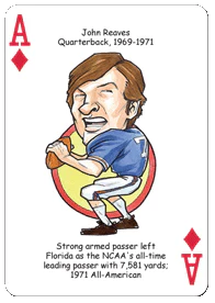 Florida Football Heroes Playing Cards - Image 2