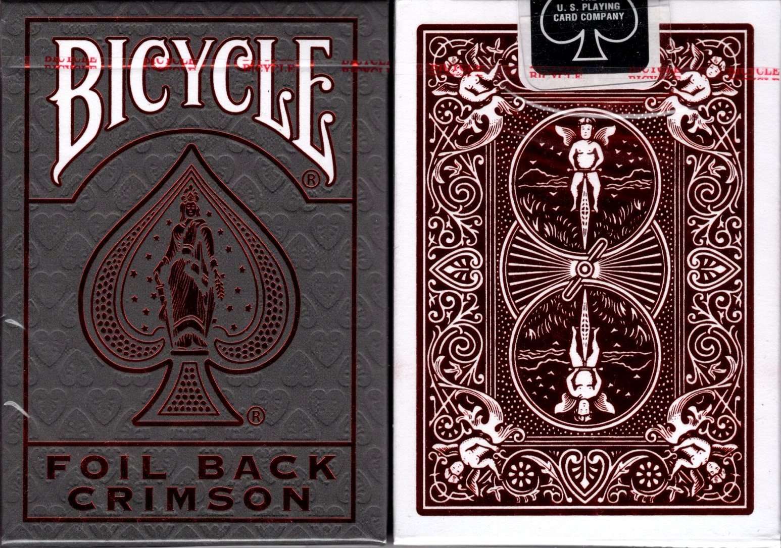 Foil Back v2 Bicycle Playing Cards - Image 3