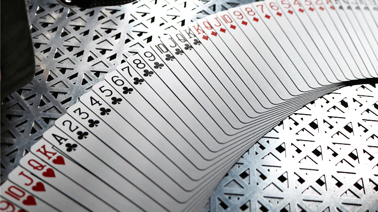 Foil Back v2 Bicycle Playing Cards - Image 4