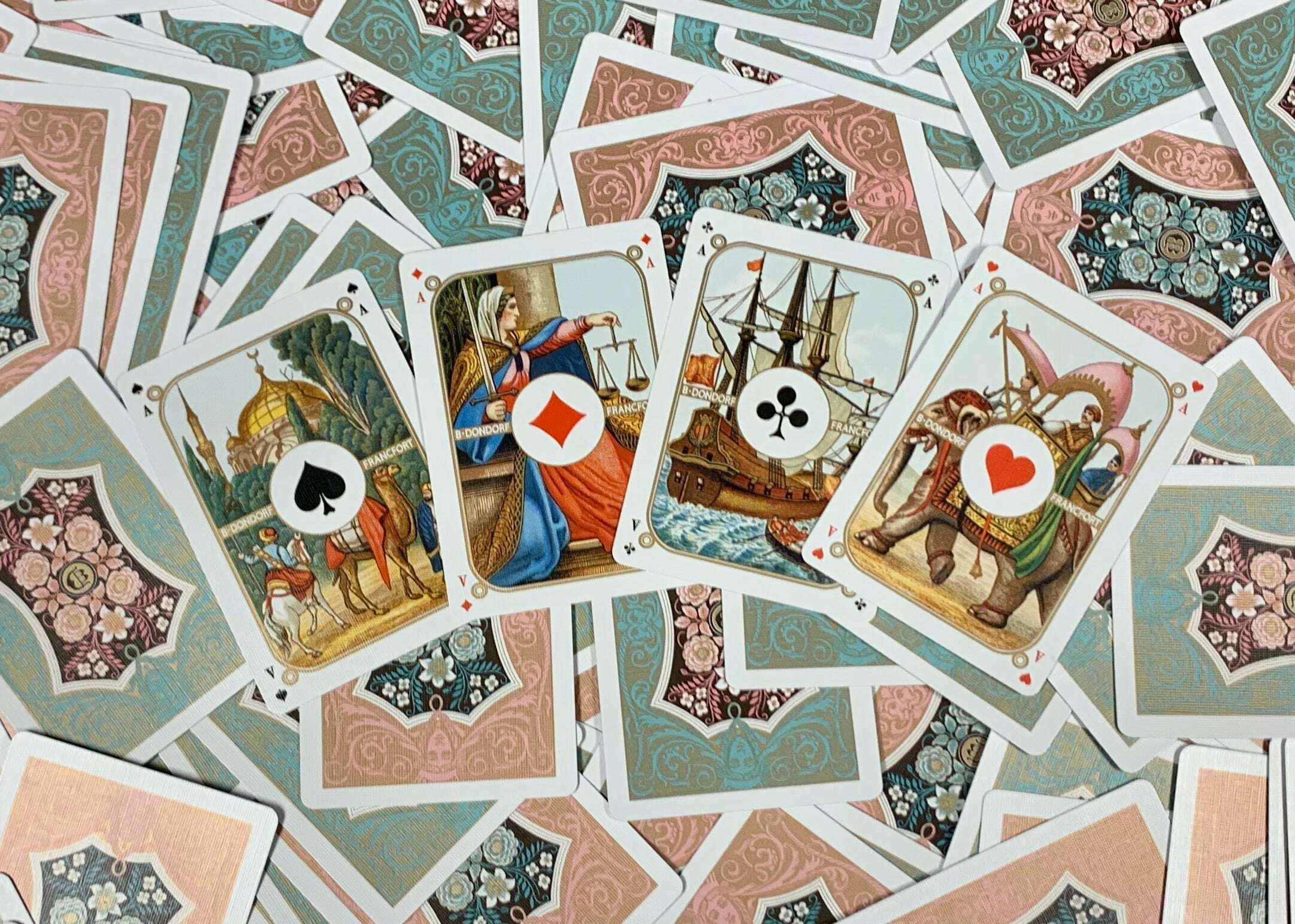 Four Continents Gilded Playing Cards USPCC - Image 13