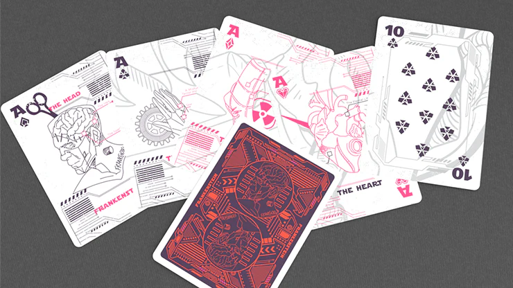 Frankenstein Series Future Edition (Gilded) Playing Cards - Image 5