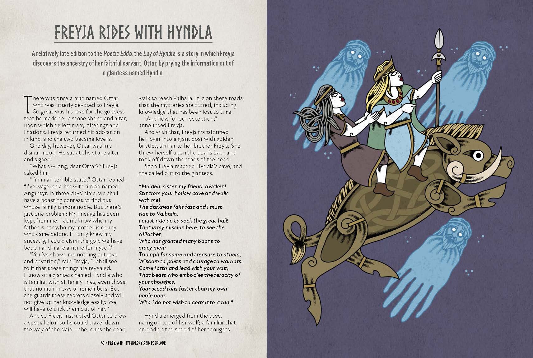 Freyja: An Illustrated Guide...Goddess of Magic, Love & War - Image 3