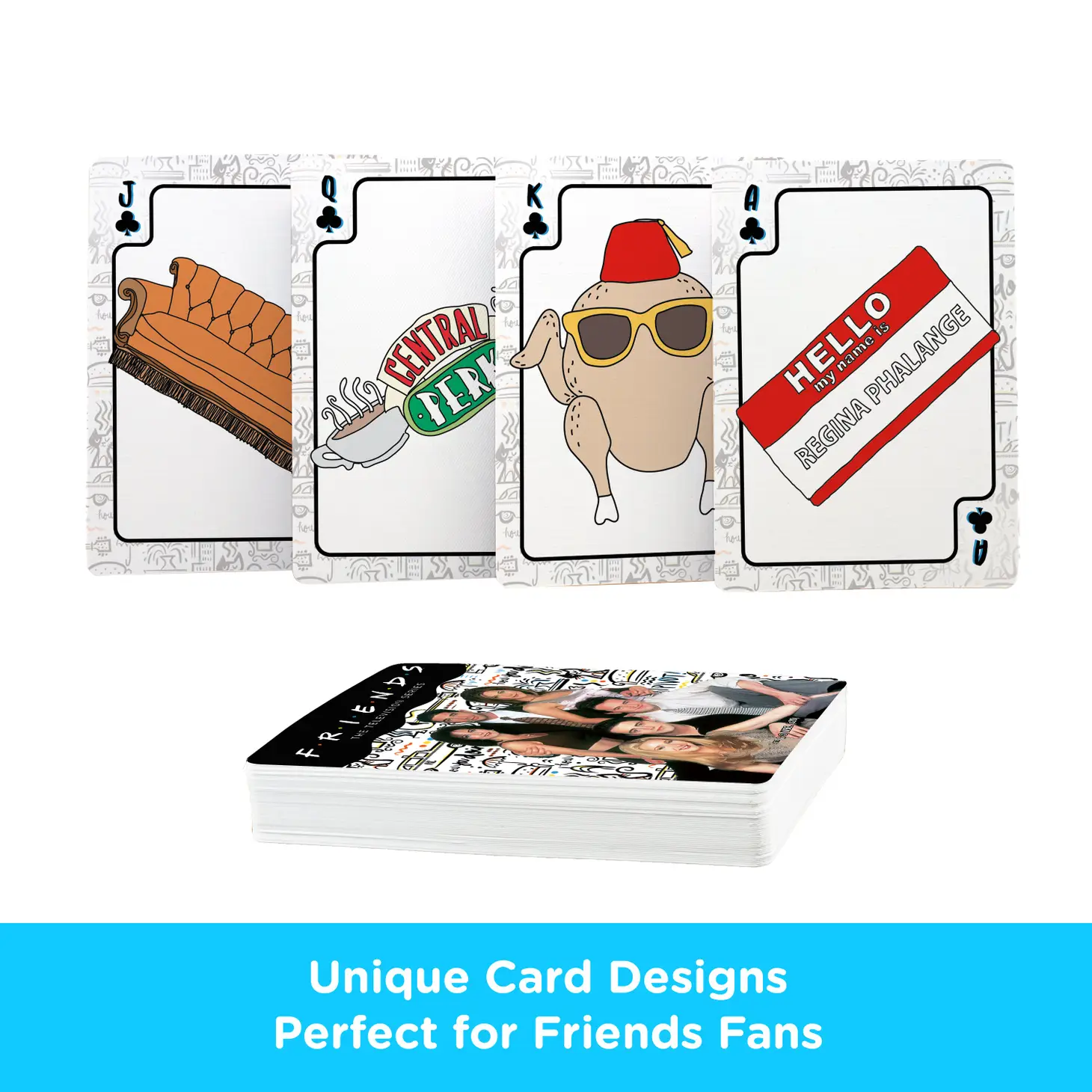 Friends Playing Cards by Aquarius - Iconic TV Series Edition by Aquarius - Image 4