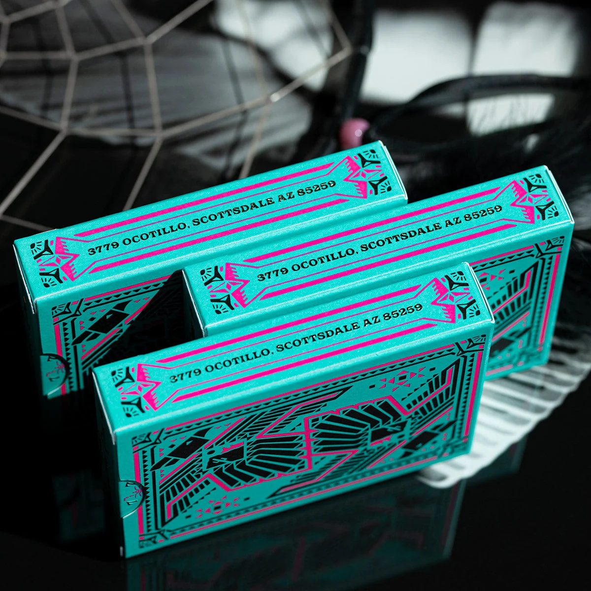 Fulton's Thunderbird Room Turquoise Edition Playing Cards - Image 10