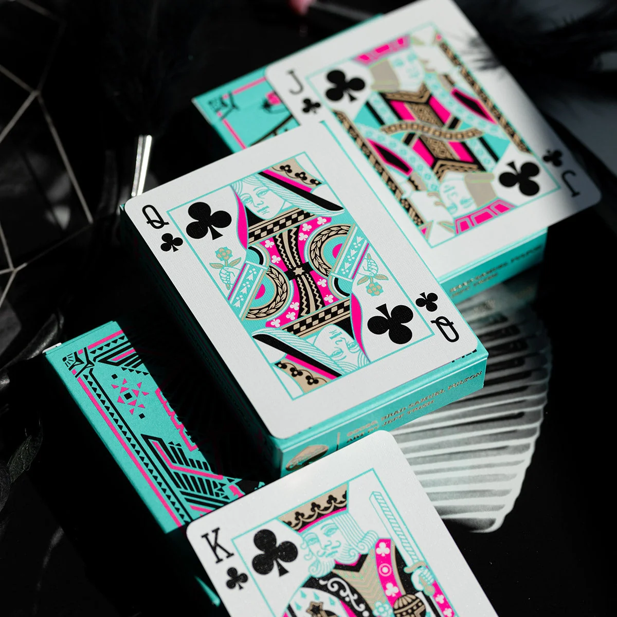 Fulton's Thunderbird Room Turquoise Edition Playing Cards - Image 11