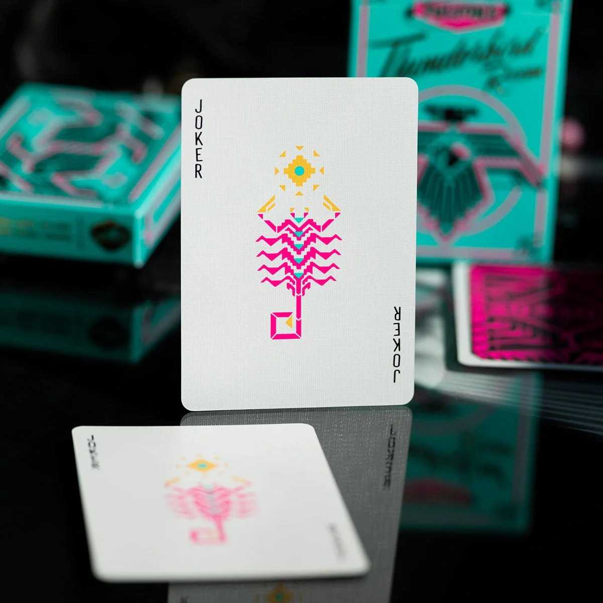 Fulton's Thunderbird Room Turquoise Edition Playing Cards - Image 12