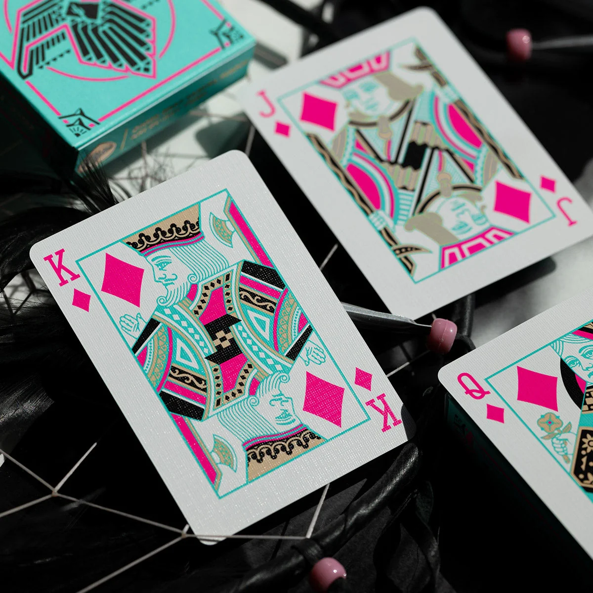 Fulton's Thunderbird Room Turquoise Edition Playing Cards - Image 14