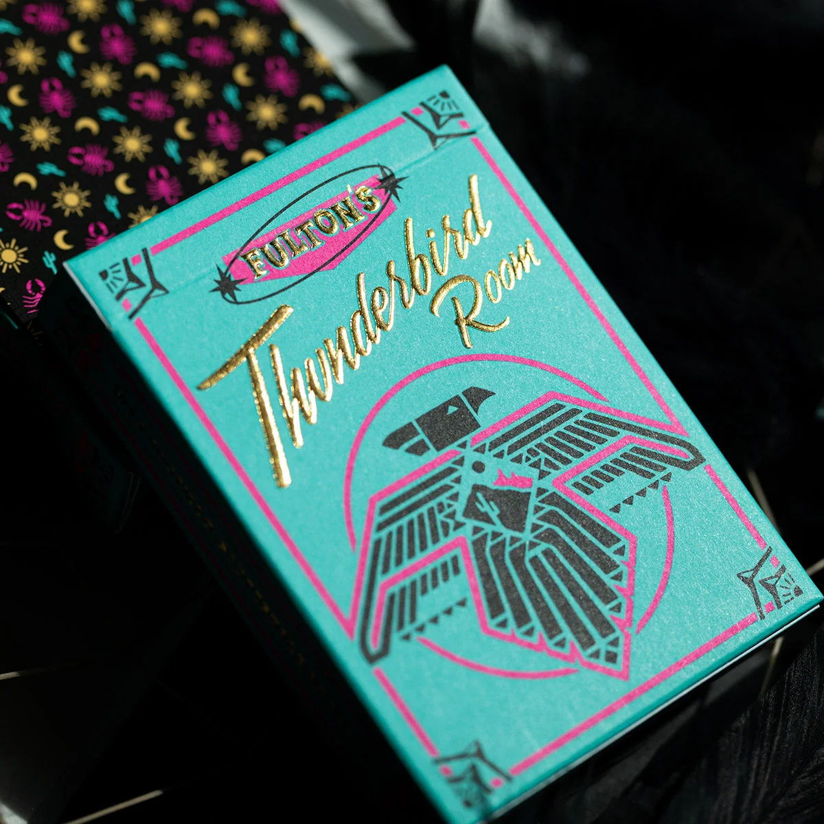 Fulton's Thunderbird Room Turquoise Edition Playing Cards - Image 5