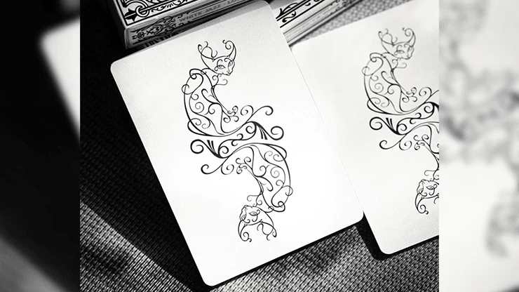 Fulton's White Jazz Playing Cards USPCC - Image 4