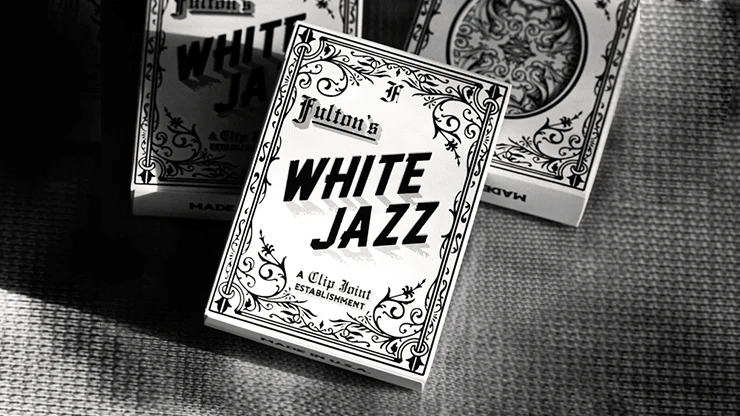 Fulton's White Jazz Playing Cards USPCC - Image 6