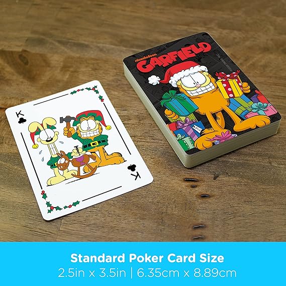 Garfield Christmas Playing Cards by Aquarius - Image 4
