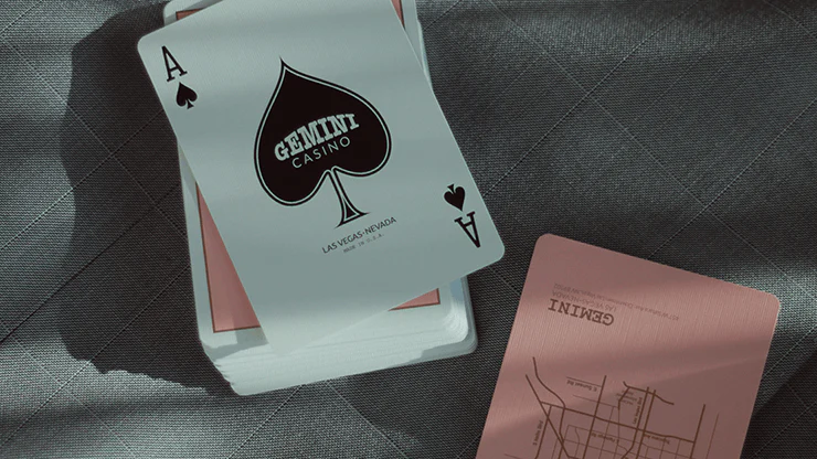Gemini Casino Pink Playing Cards USPCC - Image 5