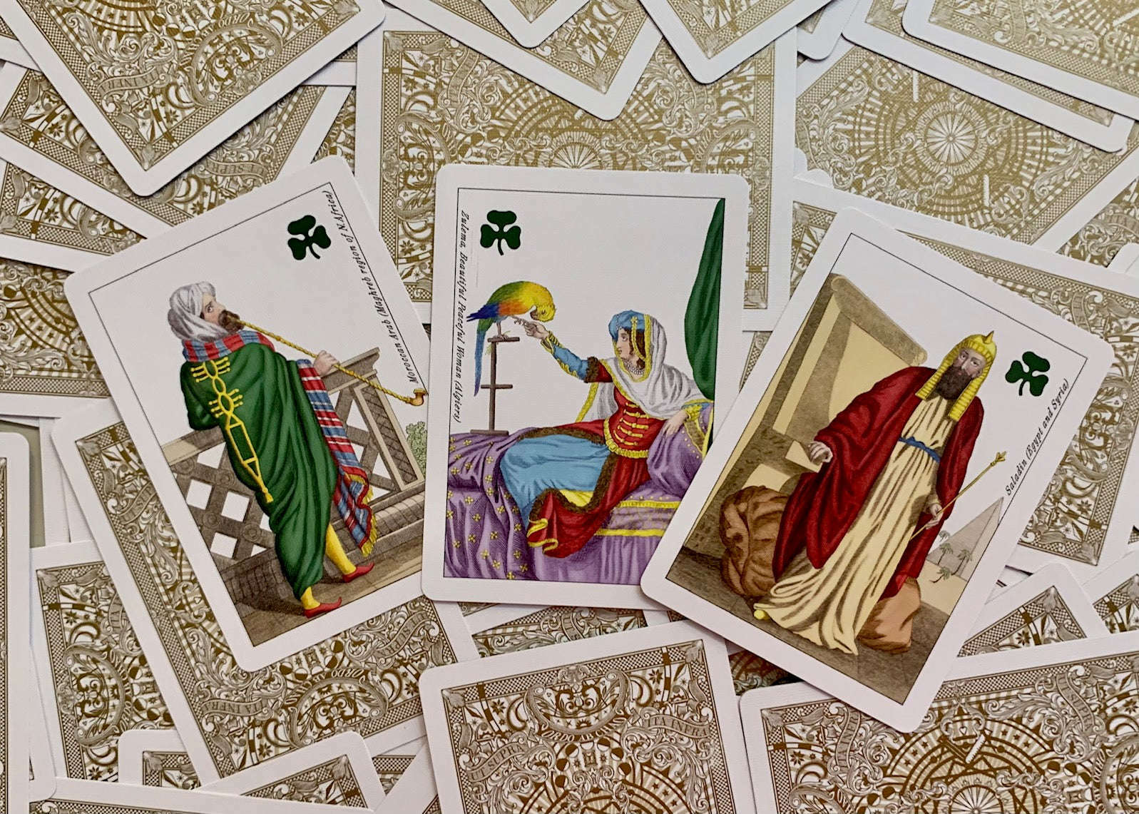 Geographical Gilded Playing Cards USPCC - Image 3