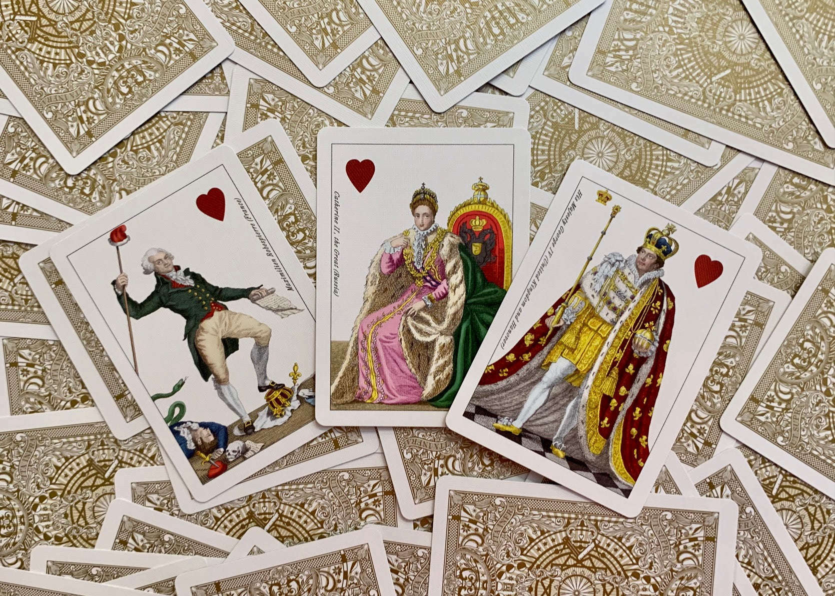 Geographical Gilded Playing Cards USPCC - Image 6