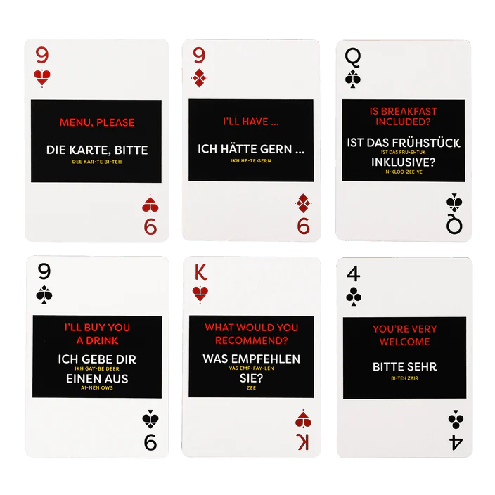 German Lingo Playing Cards - Image 3