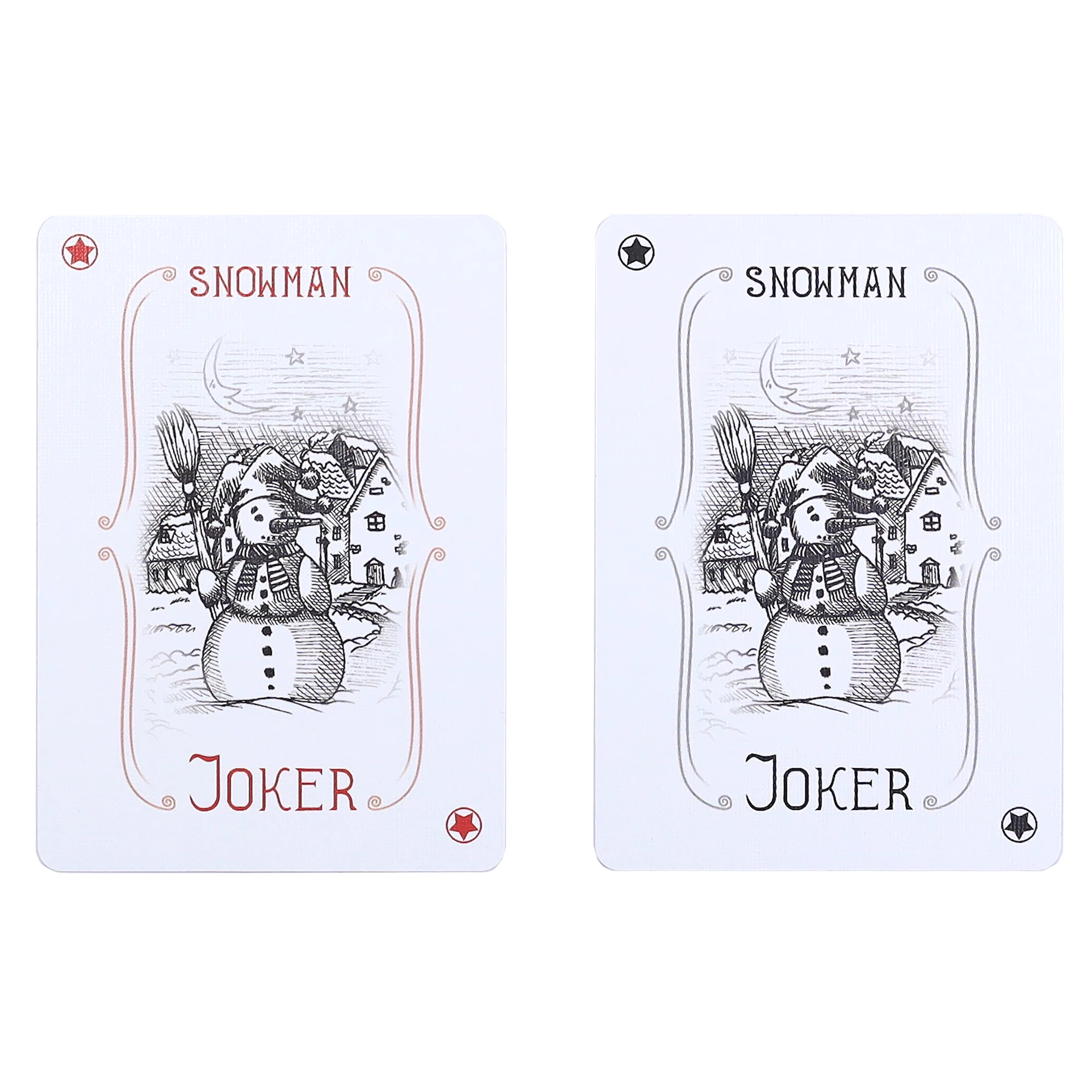 Gilded Bicycle Snowman Limited Edition 3-Deck Playing Card Set - Image 6