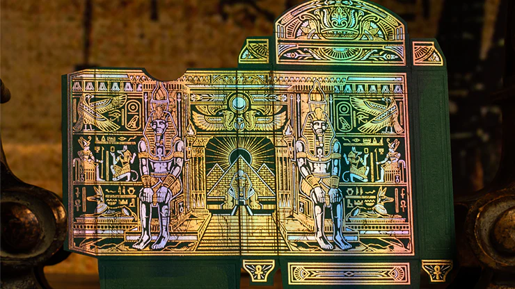 Gods of Egypt Golden Oasis Gilded Playing Cards TWPCC - Image 2