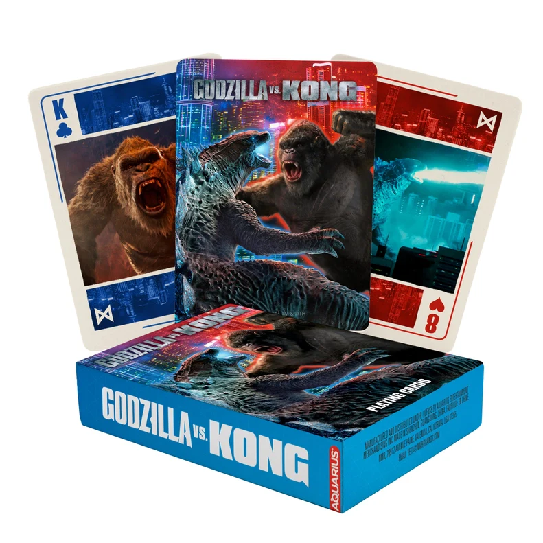 Godzilla Vs Kong Playing Cards by Aquarius - Image 4