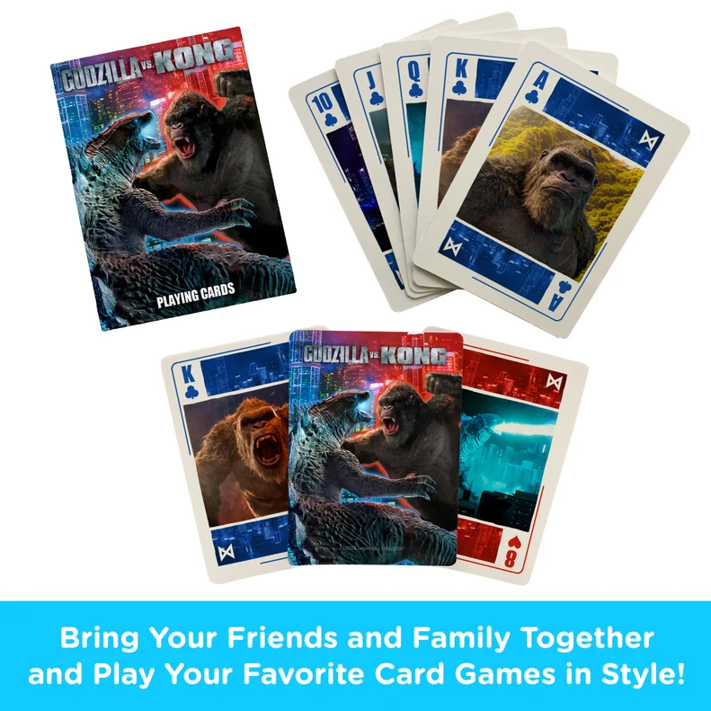 Godzilla Vs Kong Playing Cards by Aquarius - Image 5
