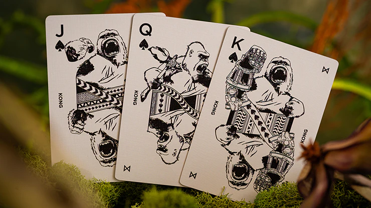 Godzilla x Kong: The New Empire Playing Cards - Kong (Purple) Standard Edition - Image 3