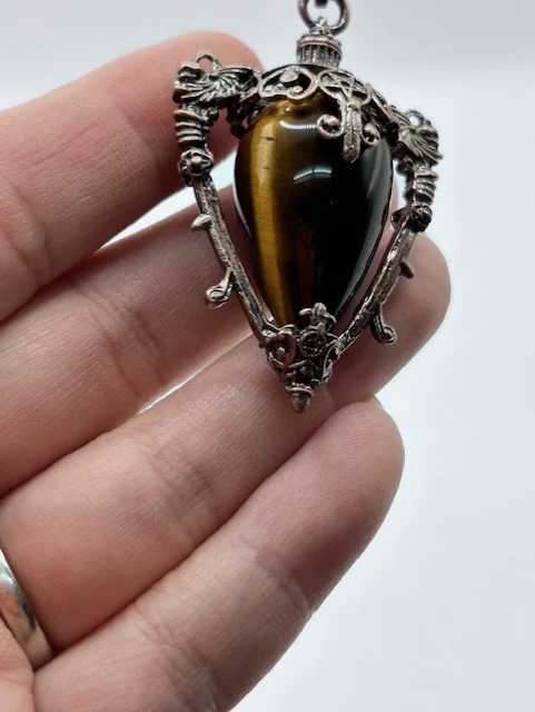 Golden Tiger’s Eye Pendulum - Image 4