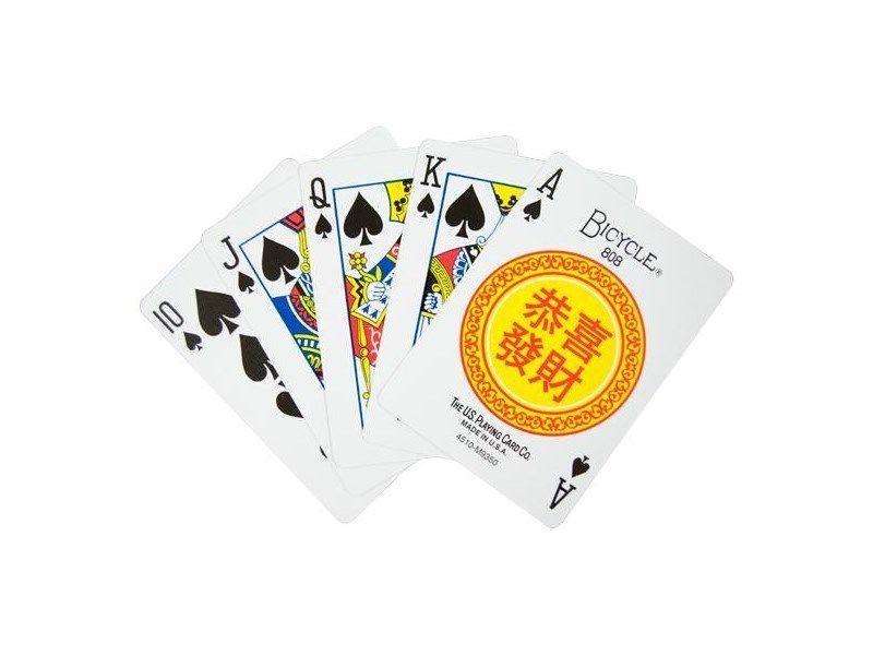 Gong Xi Fa Cai Gold Bicycle Playing Cards - Image 2