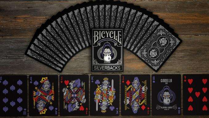 Gorilla Silverbacks Bicycle Playing Cards - Image 3