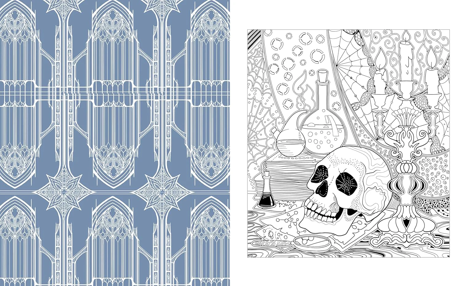 Gothic Coloring Book - Image 3