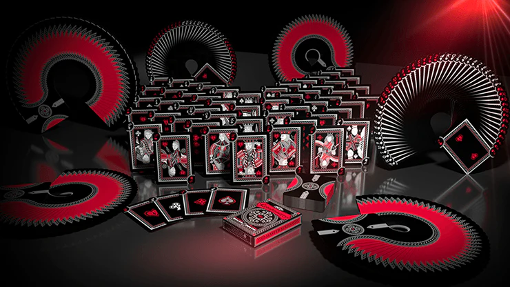 Grandmasters Black Widow Deluxe Playing Cards USPCC - Image 2