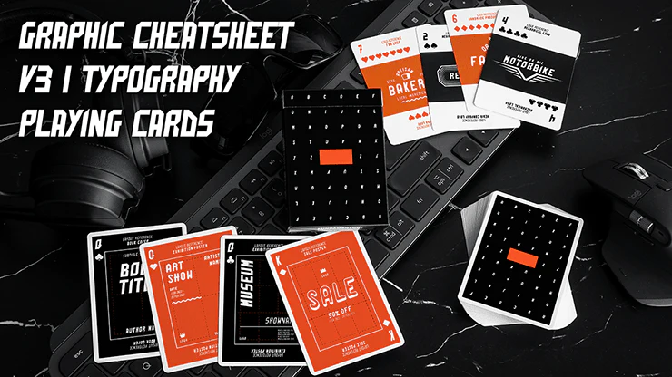 Graphic Design Cheat Sheet v3 Playing Cards USPCC - Image 7