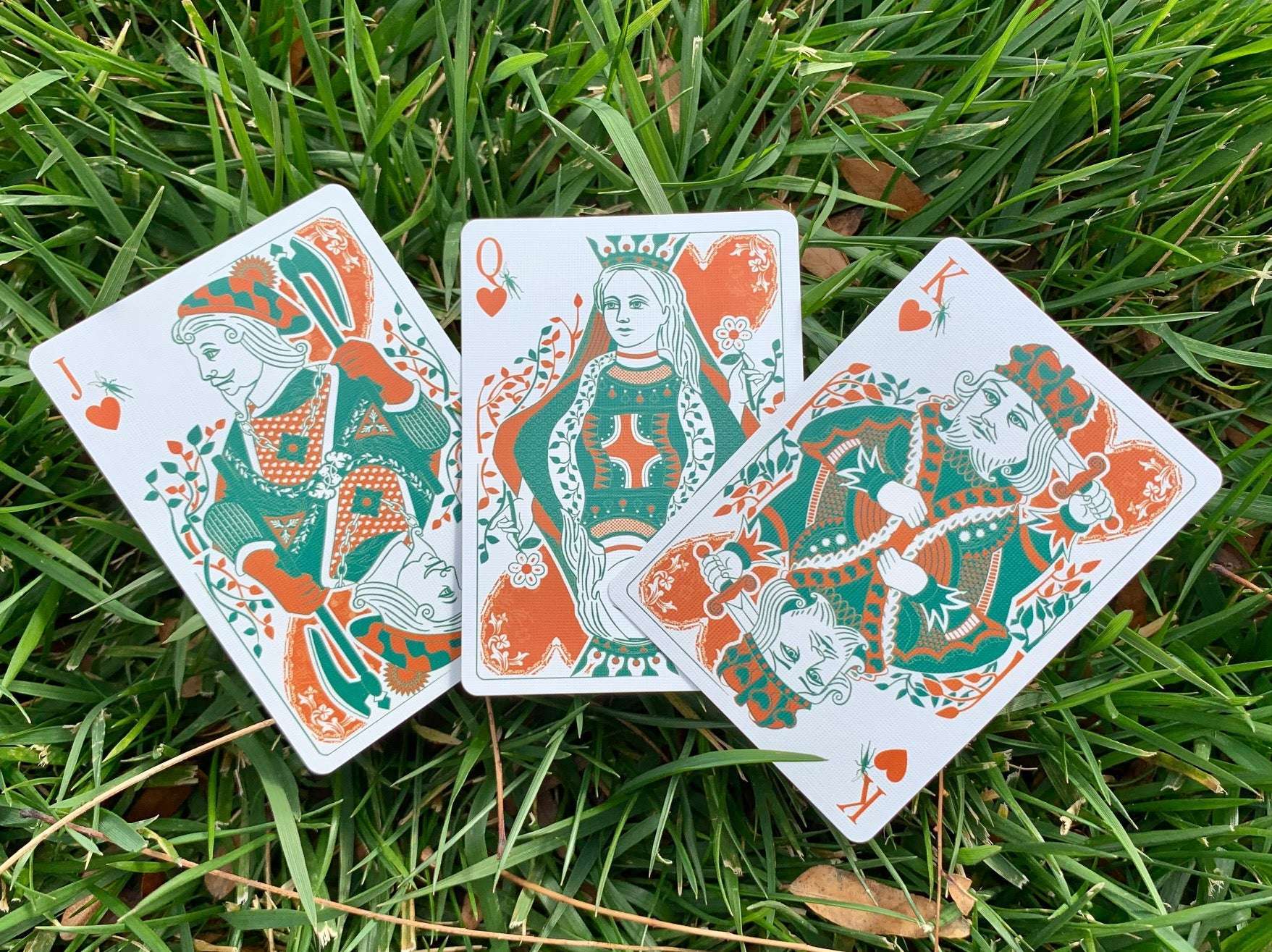 Grasshopper Gilded Bicycle Playing Cards - Image 11