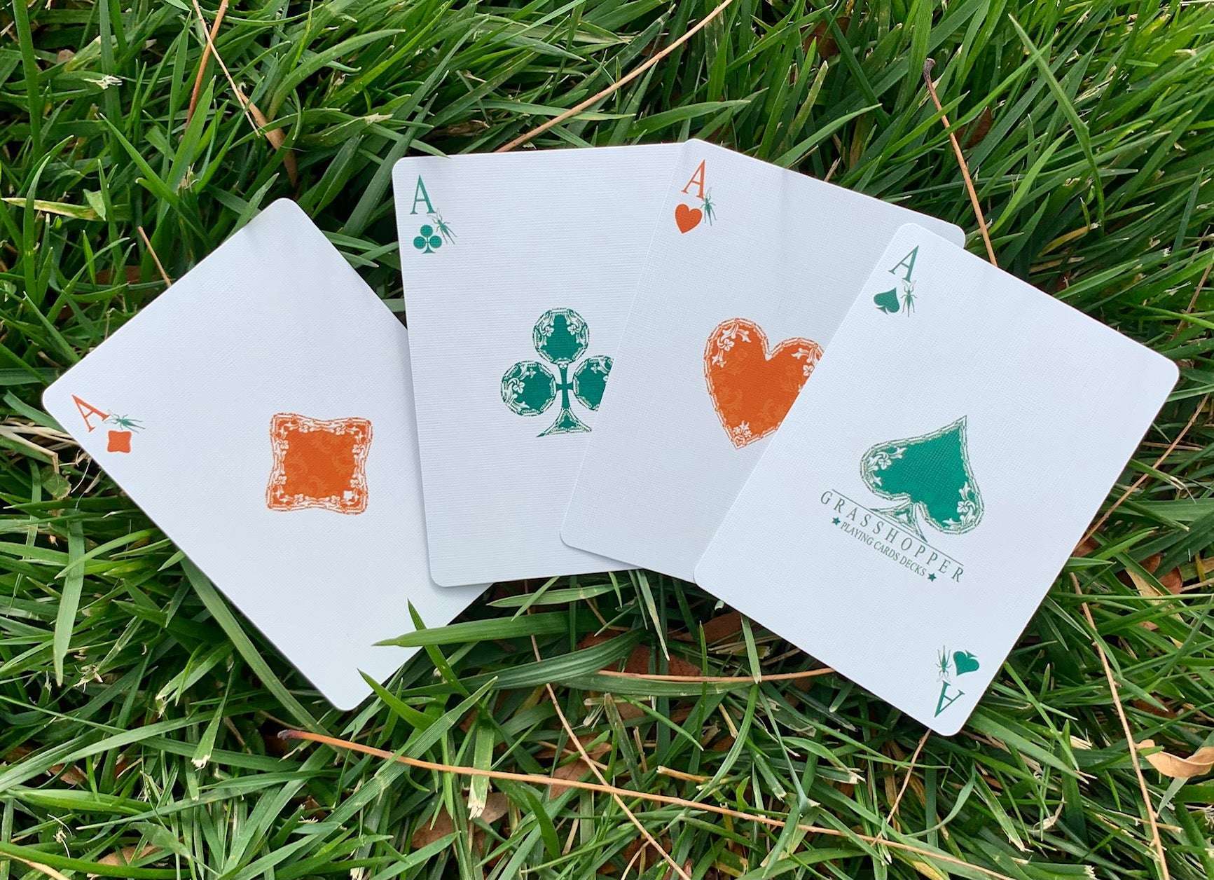 Grasshopper Gilded Bicycle Playing Cards - Image 15