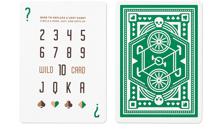 Green Wheel Playing Cards USPCC - Image 6