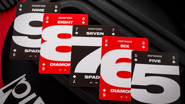 Grid Series Five- Typographic Playing Cards - Image 5