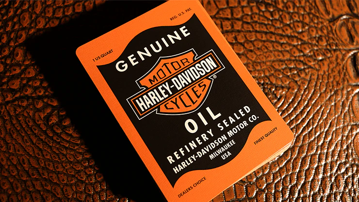 Harley Davidson Oil Playing Cards USPCC - Image 5