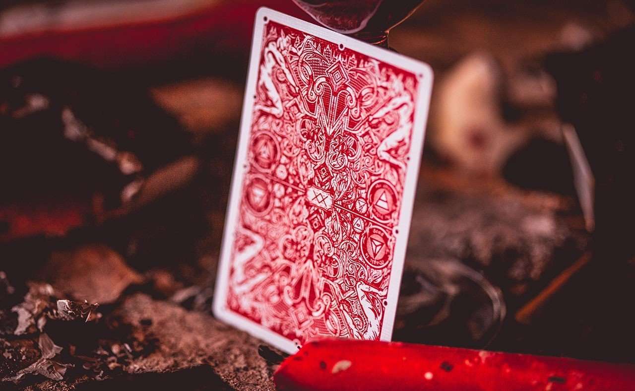 Hellions Red Playing Cards Cartamundi - Image 6