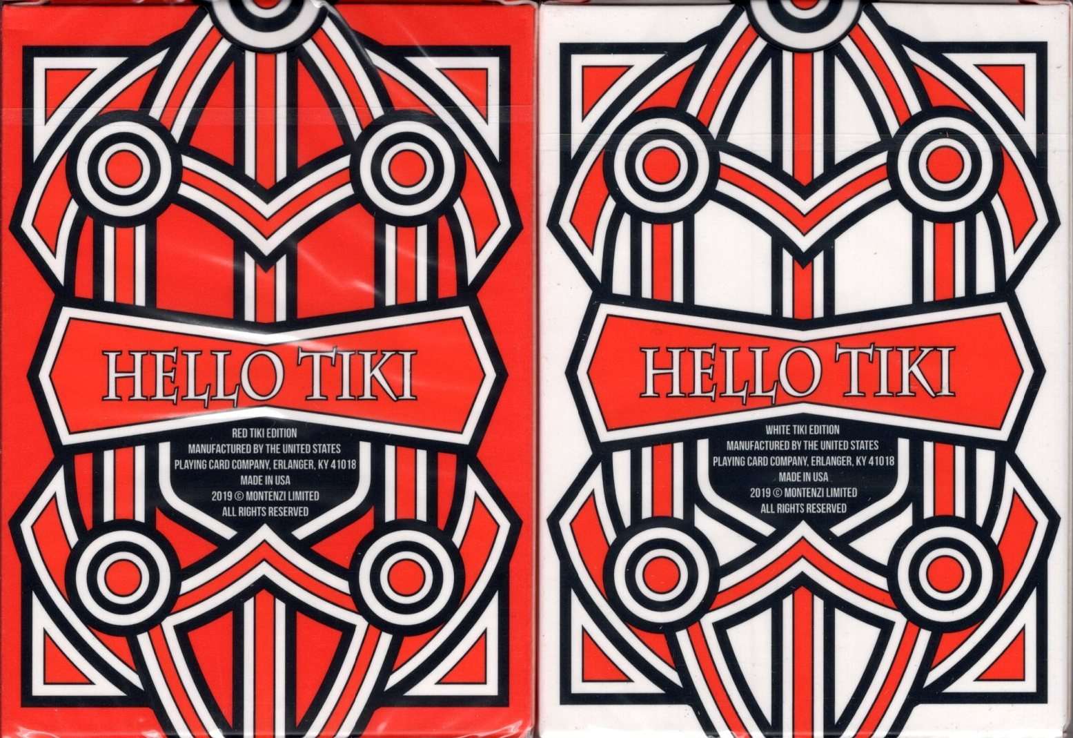 Hello Tiki v2 Playing Cards USPCC