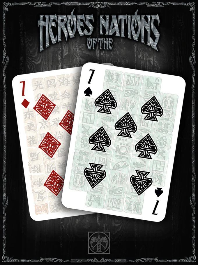 Heroes of the Nations Playing Cards USPCC - Image 6