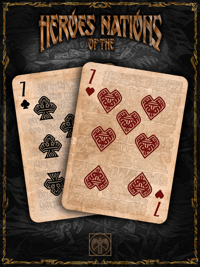 Heroes of the Nations Playing Cards USPCC - Image 9