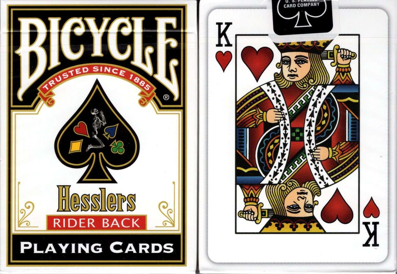 Hesslers Rider Back Bicycle Playing Cards - Image 3