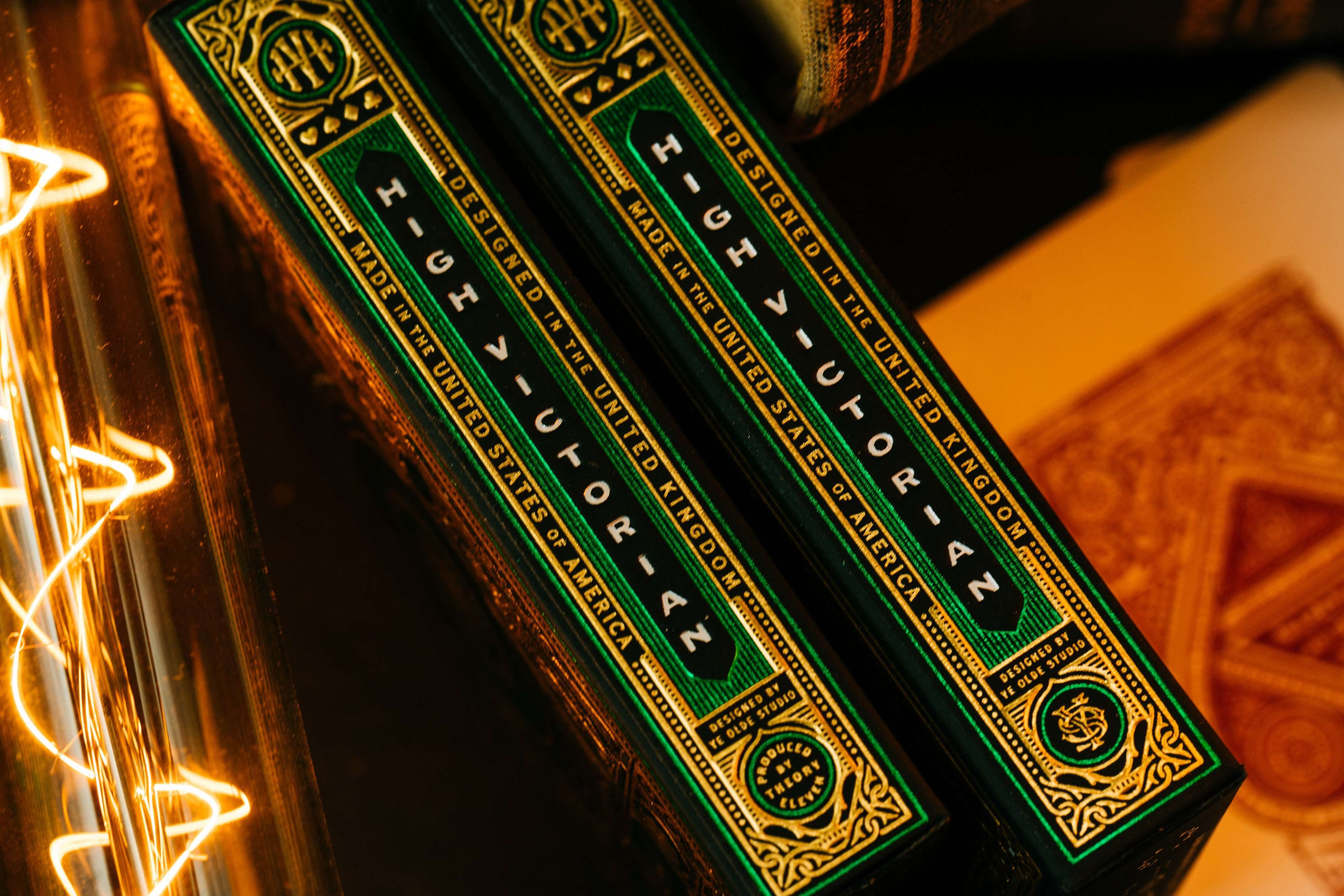 High Victorian Green Playing Cards by Theory11 - Image 5