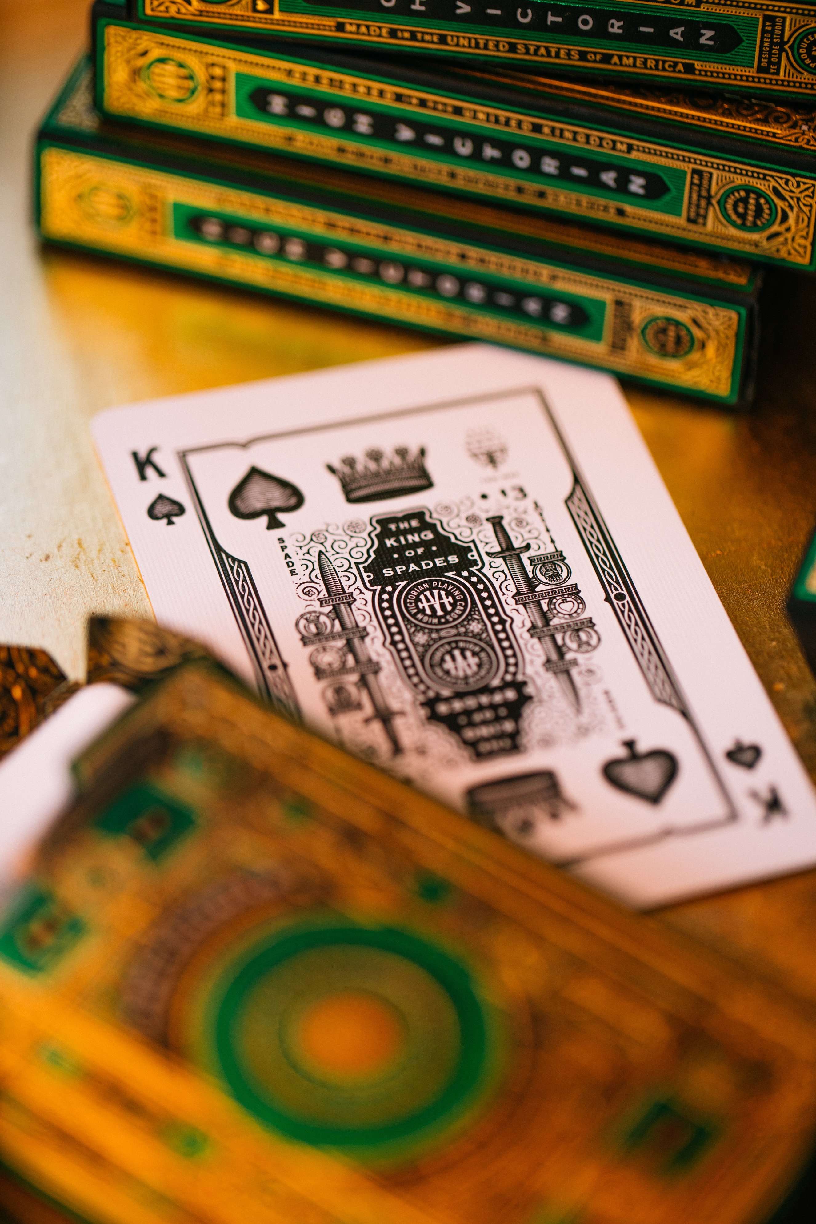 High Victorian Green Playing Cards by Theory11 - Image 7