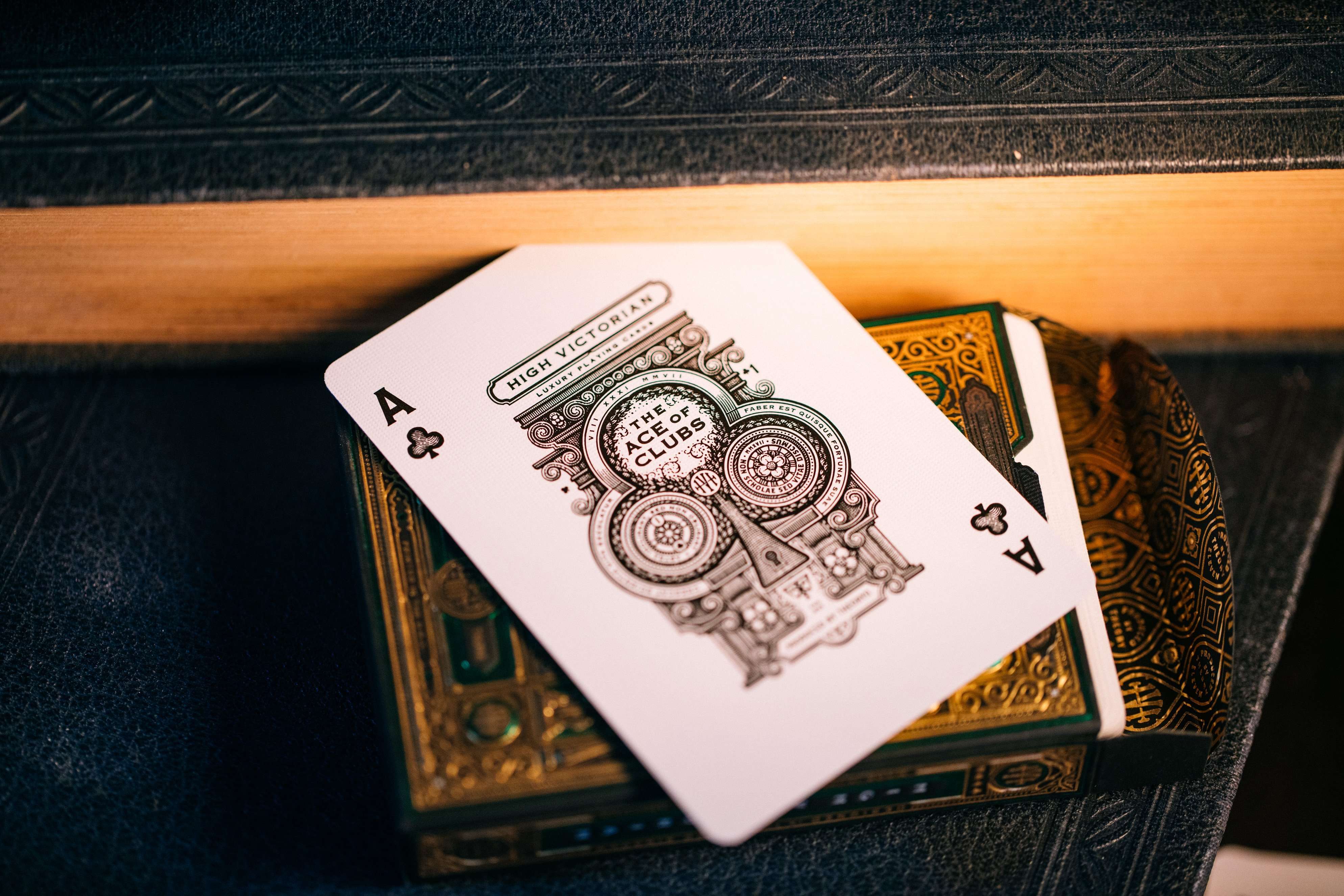 High Victorian Green Playing Cards by Theory11 - Image 9