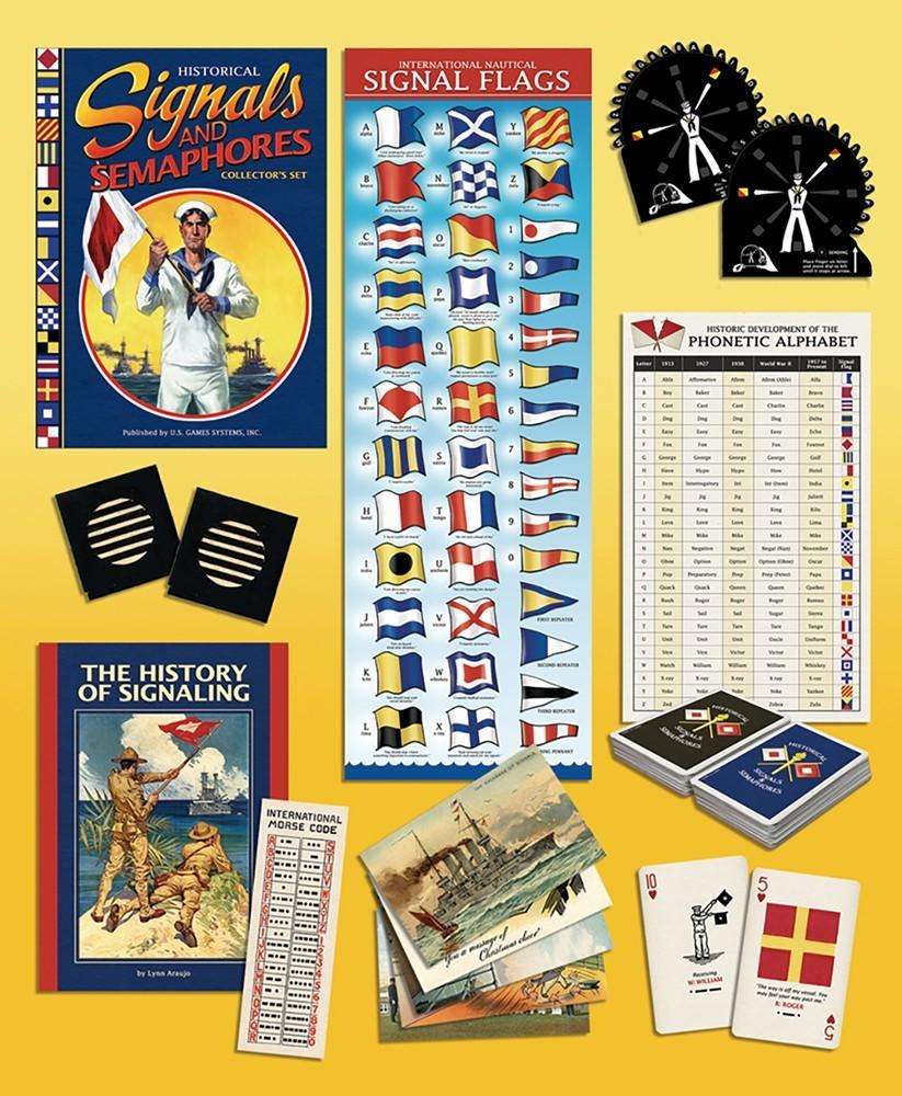 Historical Signals & Semaphores Collectors Set USGS (Includes 2 Decks) - Image 2