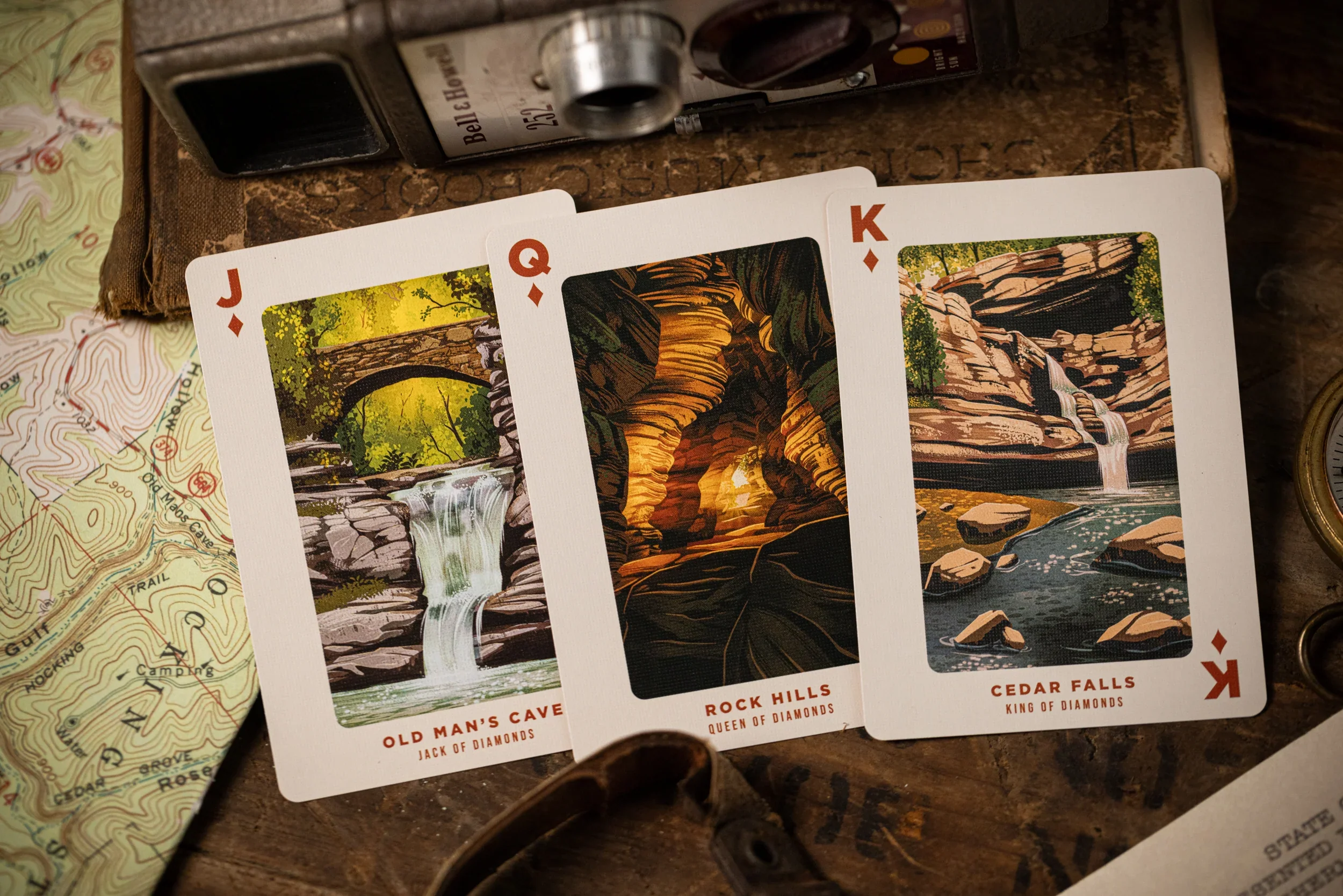 Hocking Hills Playing Cards by Kings Wild Project - Image 9
