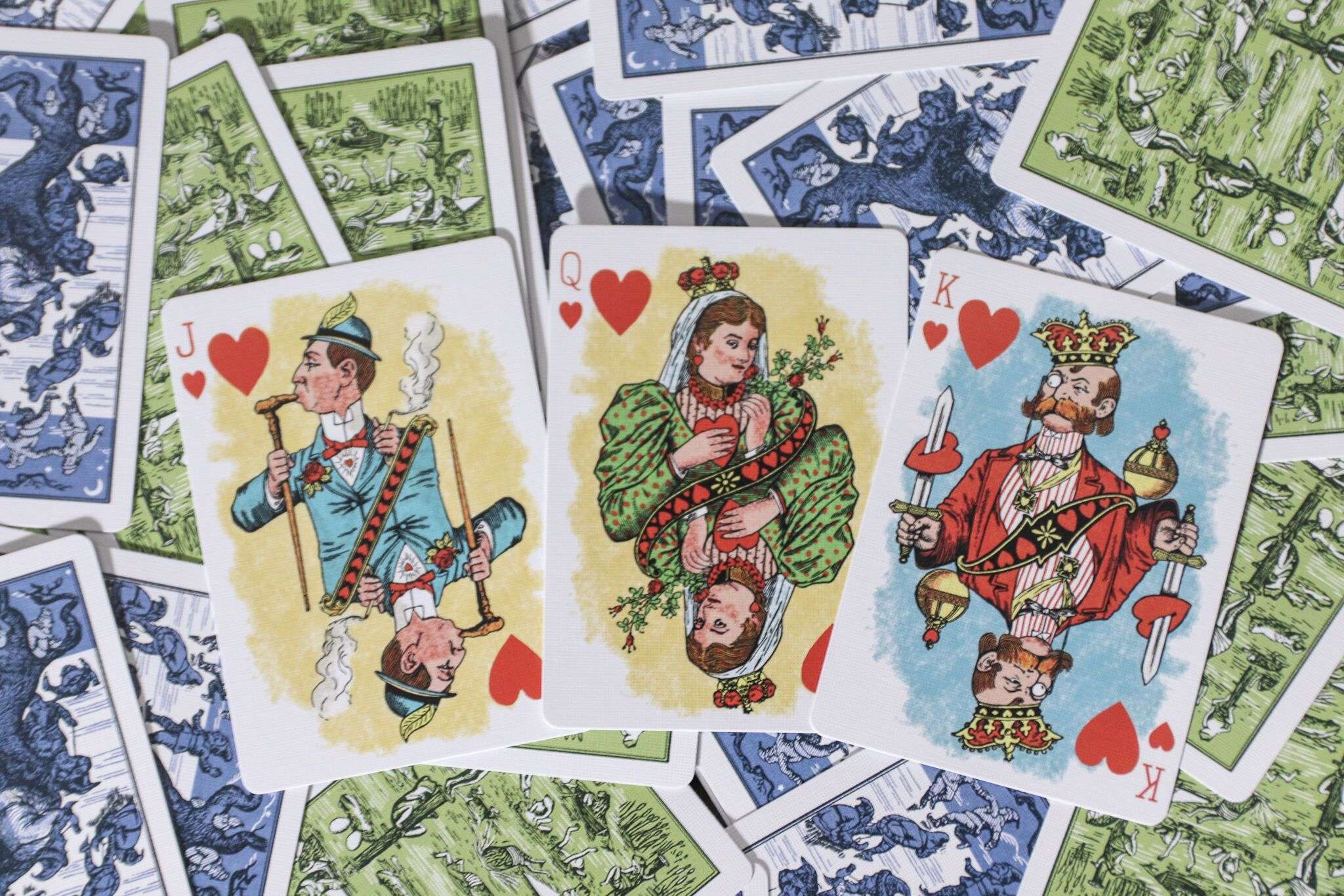 Hustling Joe Reproduction Gilded Playing Cards USPCC - Image 12