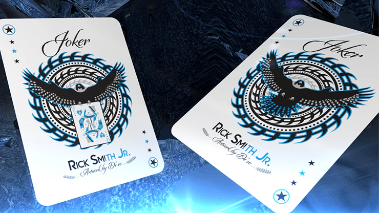 Ice Falcon Deluxe Throwing Playing Cards USPCC - Image 5
